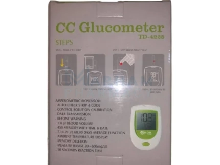 cc glucometer td 4225 guide