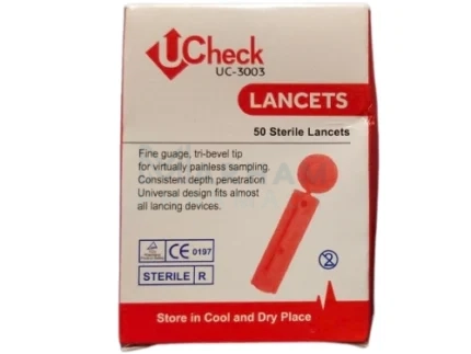 ucheck lancets box