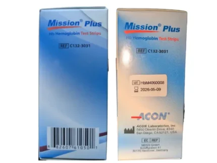 Mission Plus Hemoglobin Strips Manufacturer
