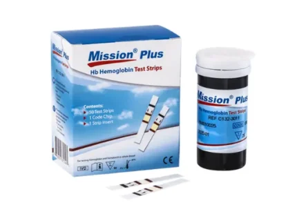 Mission Plus Hemoglobin Test Strips