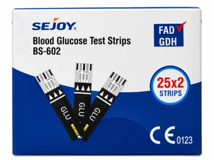 SEJOY Blood Glucose Test Strips Box