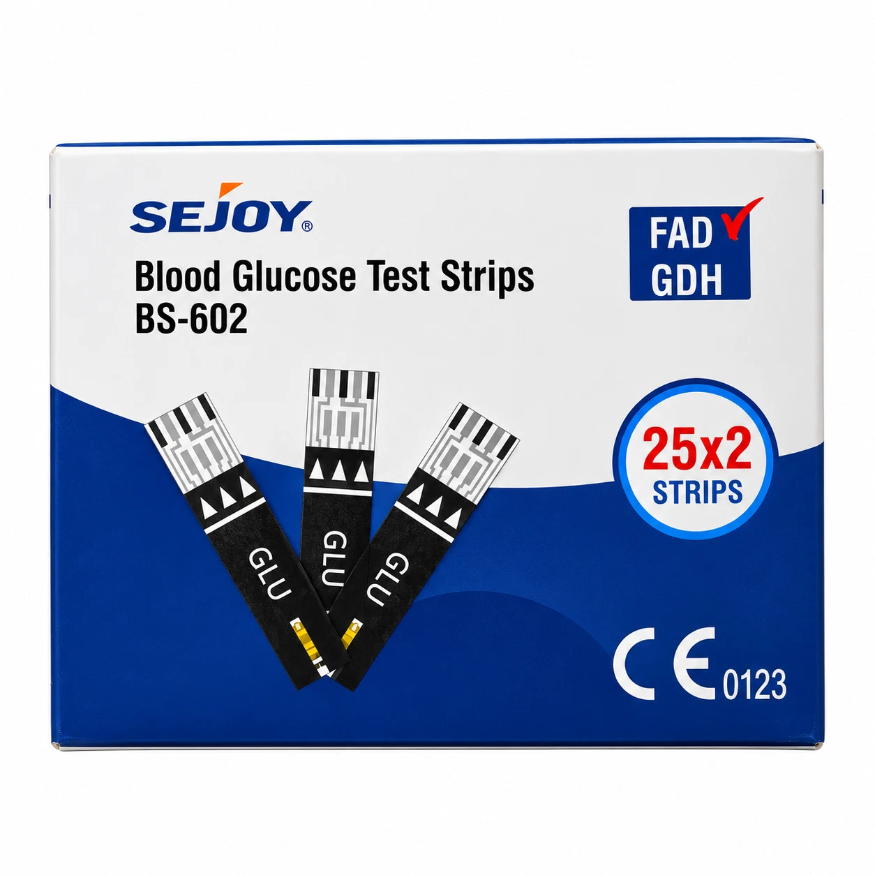 SEJOY Blood Glucose Test Strips Box SEJOY Blood Glucose Test Strips Box